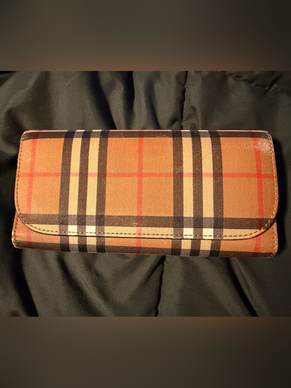 Authentic Burberry Halton Long Wallet